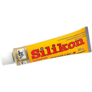 GEKO Hoge temperatuur siliconenkit - hittebestendig - flexibel - 80g - rood