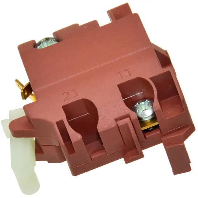 GEKO Schakelaar met hendel - Stabiel - Voor haakse slijpers - 46x28x45 mm