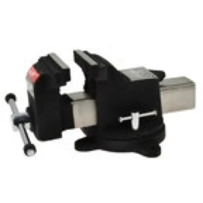 Tvardy Heavy duty bankschroef - 360° draaibaar - 100 mm bekbreedte - met aambeeld