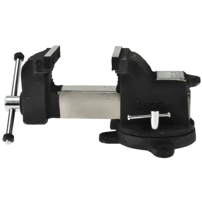 Tvardy Heavy duty bankschroef - 360° draaibaar - 100 mm bekbreedte - met aambeeld