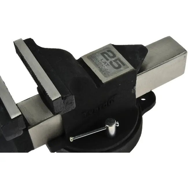 Tvardy Heavy duty bankschroef - 360° draaibaar - 125 mm - zwart