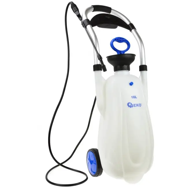 GEKO Mobiele tuinsproeier op wielen - 16L - Handmatig - Comfortabel gebruik