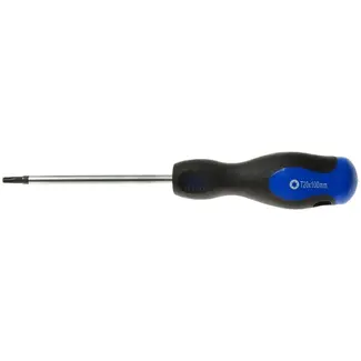 GEKO Torx schroevendraaier - T20 x 100 mm - Ergonomische handgreep - Chroom-vanadium staal