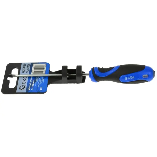 GEKO Schroevendraaier - Platte Kop - Ergonomisch - 3x100 mm