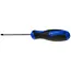 GEKO Schroevendraaier - Platte Kop - 4x75 mm - Ergonomische Handgreep - Chroom-Vanadium Staal