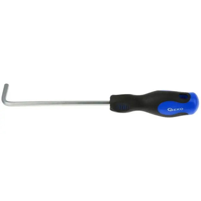 GEKO Hoekschroevendraaier - 90° - 150 mm - Ergonomisch - Chroom-vanadium staal