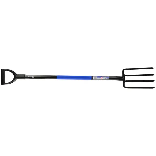 GEKO Tuingreep - 4 Tanden - Ergonomische Stalen Handgreep - Duurzaam en Corrosiebestendig