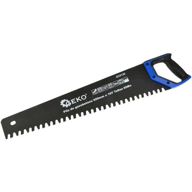 GEKO Metselzaag - 600 mm - Teflon Coating - 32 Tanden - 65Mn Staal