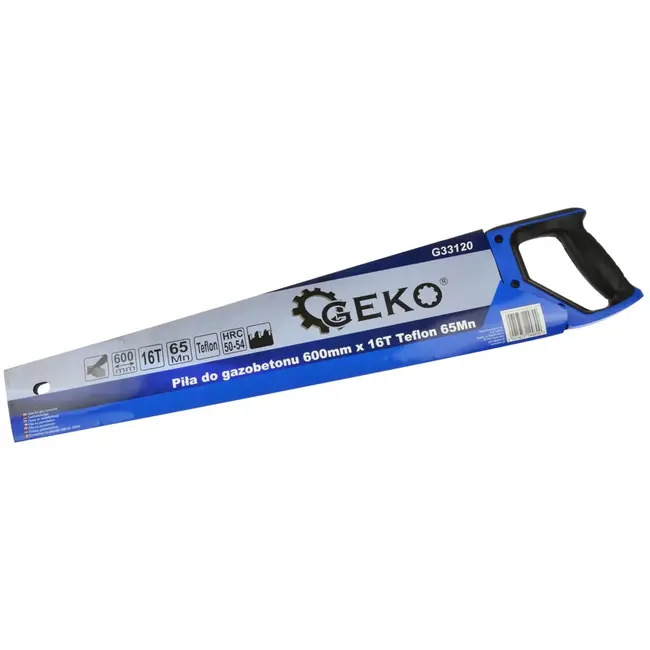 GEKO Metselzaag - 600 mm - Teflon Coating - 32 Tanden - 65Mn Staal