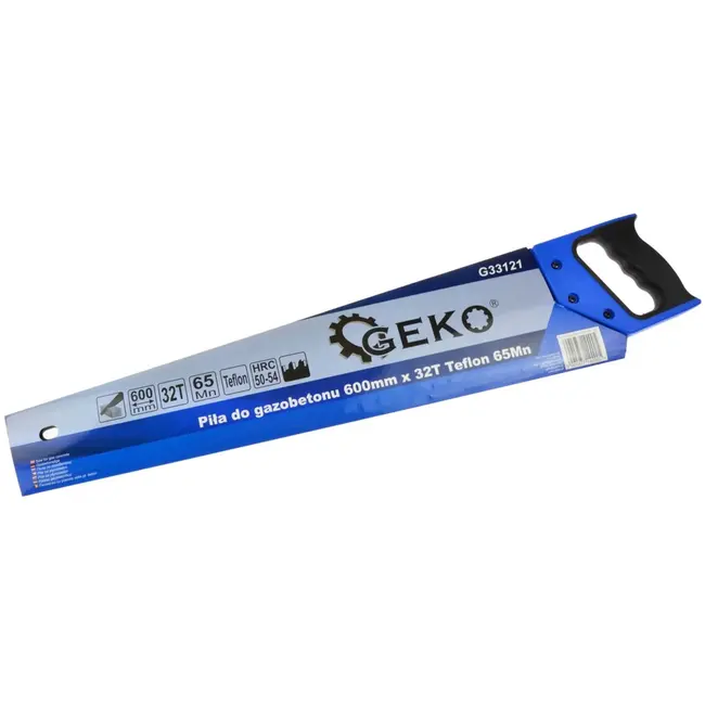 GEKO Metselzaag - 600 mm - 32T - PTFE Coating - 65Mn Staal