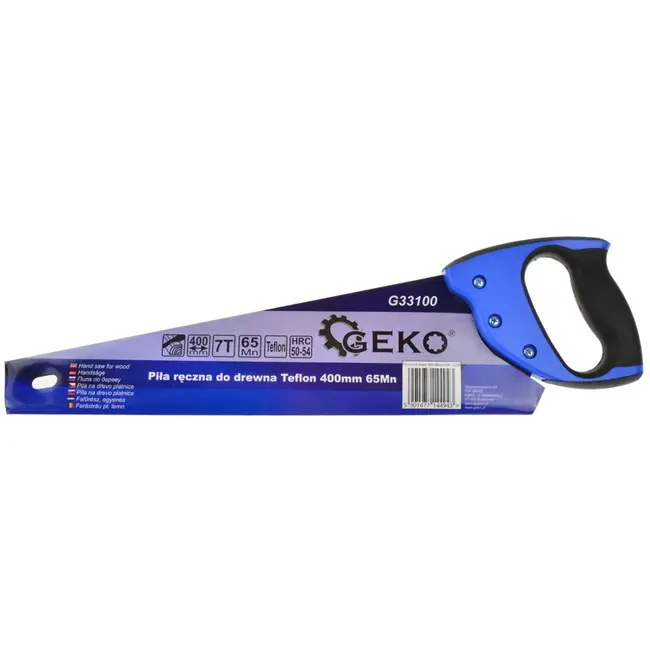 GEKO Handzaag - 400 mm - PTFE Coating - Ergonomische Grip - Roestbestendig