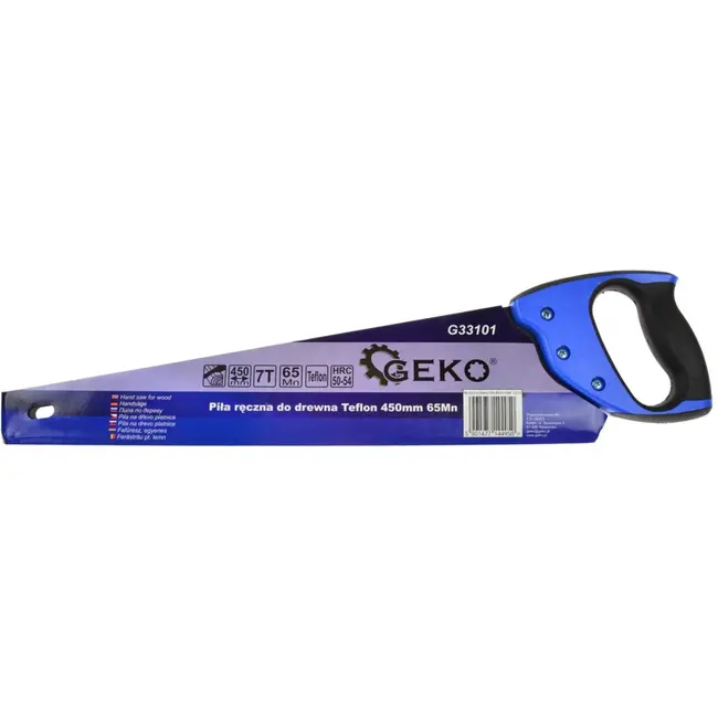 GEKO Handzaag - 450 mm - Teflon Coating - Ergonomische Grip