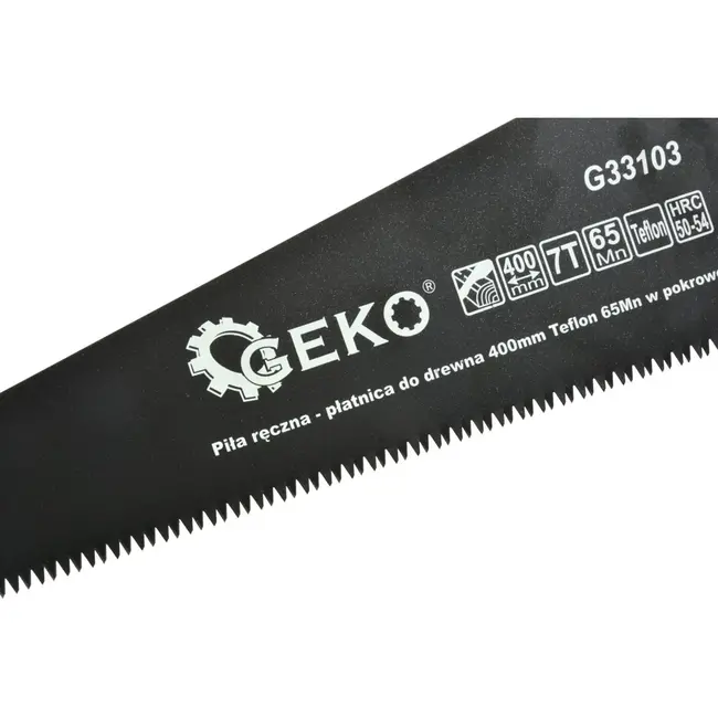 GEKO Handzaag - PTFE Coating - 400 mm - Ergonomische Grip - Inclusief Beschermhoes