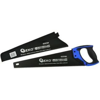GEKO Handzaag - 450 mm - PTFE Coating - Ergonomische Handgreep - Inclusief Beschermhoes