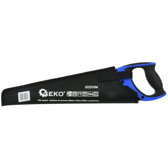 GEKO Handzaag - 450 mm - PTFE Coating - Ergonomische Handgreep - Inclusief Beschermhoes