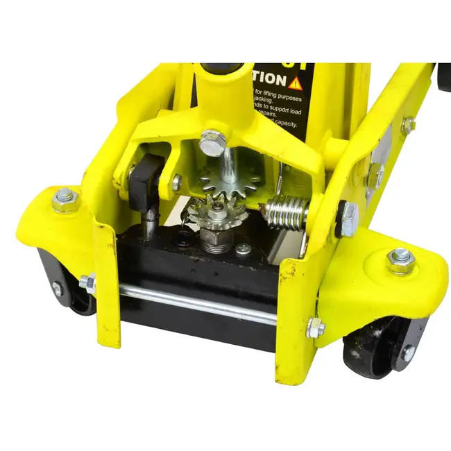 Keltin Hydraulische krik - 3 ton - 135-500 mm - Twist grip bediening - Stabiele stalen wielen