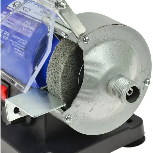 GEKO Mini dubbele slijper - flexibele as - 75 mm wielen - 200W - 0-9000 rpm