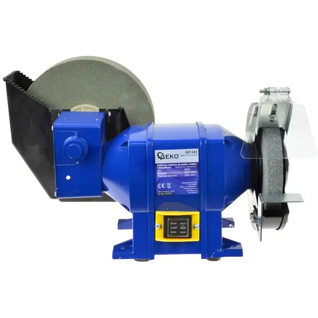 GEKO Nat- en droogslijpmachine - Precisie en kracht - 150/200 mm - Aluminium behuizing