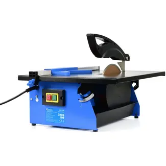 GEKO Tegelzaagmachine - 600W - Watergekoeld - 45° Verstelbaar - Inclusief Diamantzaagblad