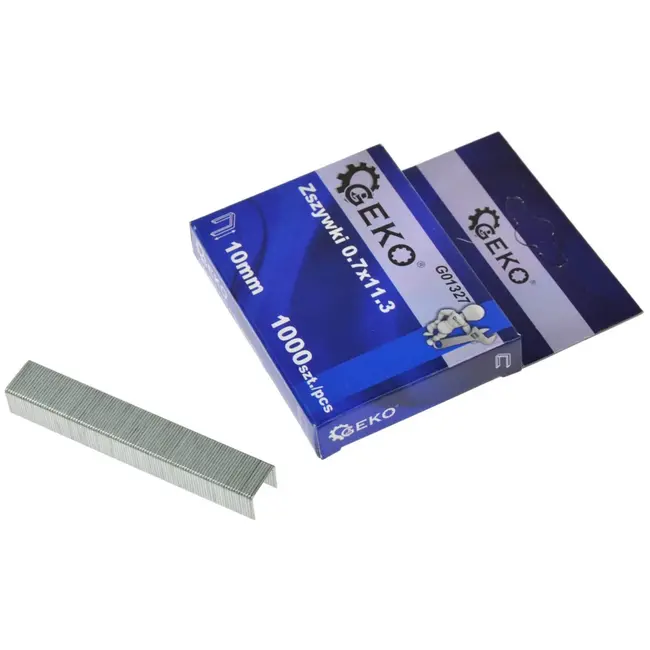 GEKO Nietjes - 10 mm lengte - 11,3 mm breedte - 1000 stuks
