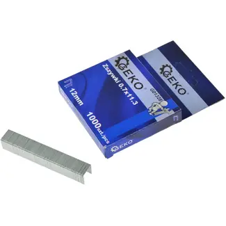 GEKO Nietjes - 12 mm lengte - 11,3 mm breedte - 1000 stuks