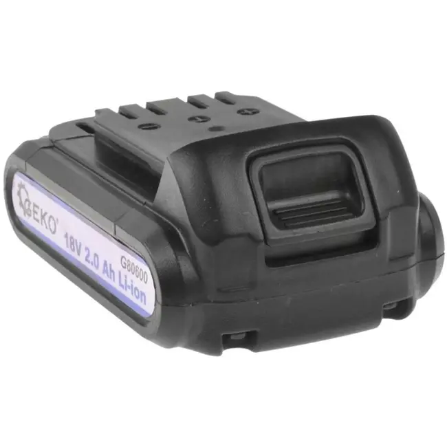 GEKO 18V Li-Ion accu - 2000 mAh - Snelle oplaadtijd - Lichtgewicht 365 g