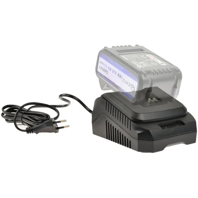 GEKO Snellader 18V - 60W - 1 uur oplaadtijd - Li-Ion batterij