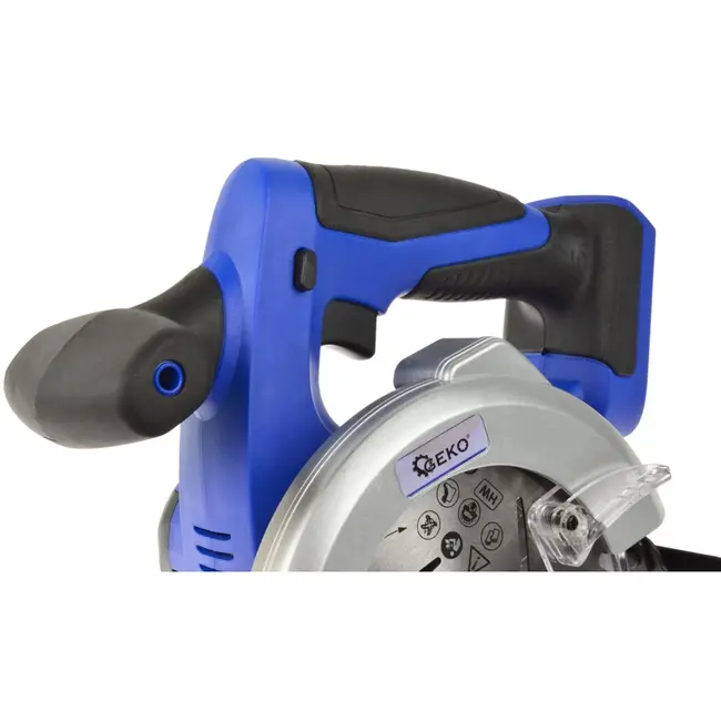 GEKO Accu cirkelzaag - 18V - 136 mm blad - Diepte- en schuinaanpassing zonder gereedschap
