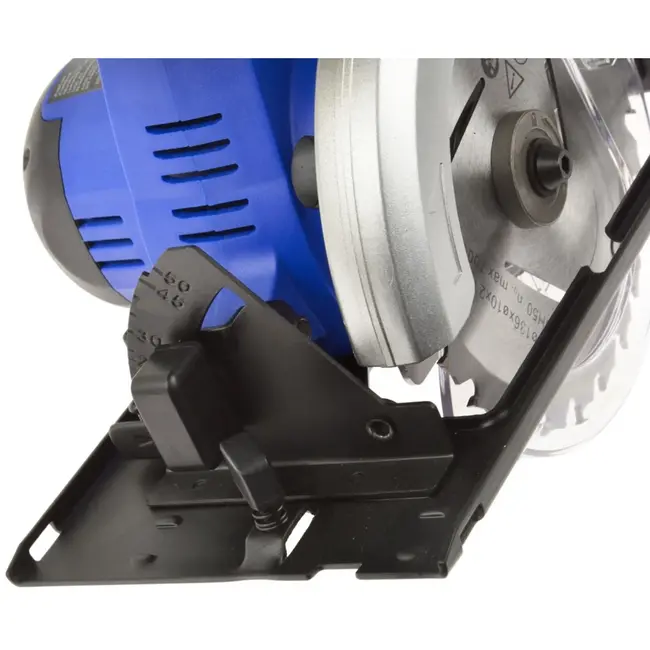 GEKO Accu cirkelzaag - 18V - 136 mm blad - Diepte- en schuinaanpassing zonder gereedschap