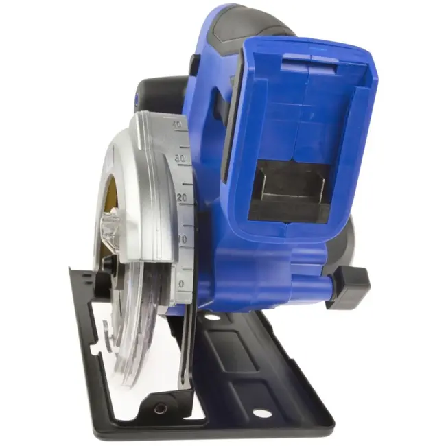 GEKO Accu cirkelzaag - 18V - 136 mm blad - Diepte- en schuinaanpassing zonder gereedschap