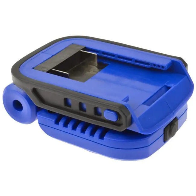 GEKO Draadloze werklamp - 18V Li-ion - 300 lux - 6 uur werktijd - Verstelbare hoeken