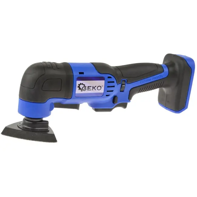 GEKO Draadloos multifunctioneel gereedschap - 18V - variabele snelheden - ergonomische grip