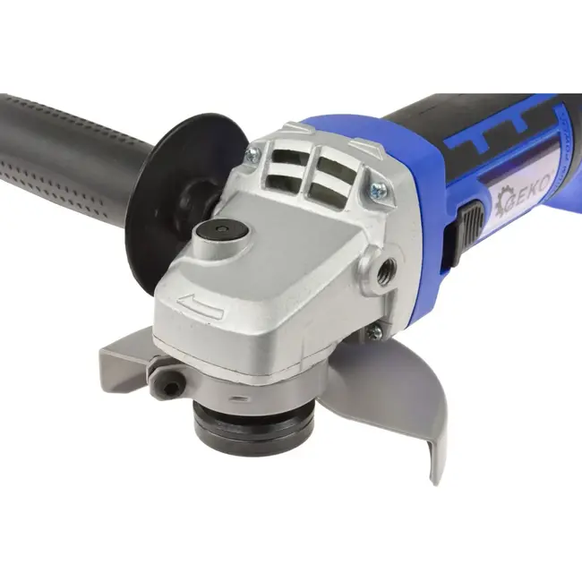 GEKO Draadloze haakse slijper - 18V Li-ion - Ergonomische grip - 115 mm schijf - 8000 tpm