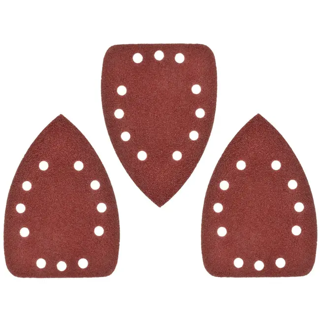 GEKO Draadloze detailschuurmachine - compact - 18V Li-ion - delta schuurzool - stofafzuiging mogelijk