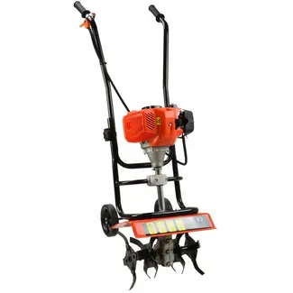 GEKO Benzine tuinfrees - compact - krachtige motor - werkbreedte 37 cm
