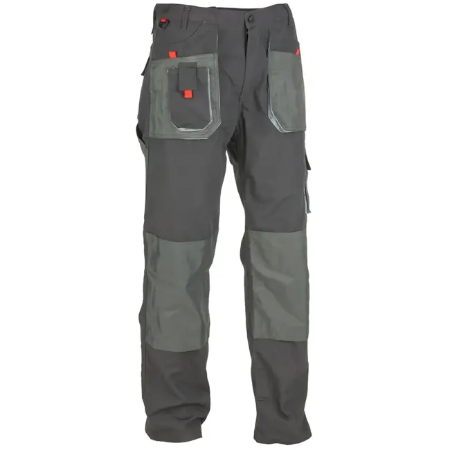 Tvardy Werkbroek XXL - Verstelbare taille - 9 zakken - Versterkte knieën - Katoen/Polyester mix