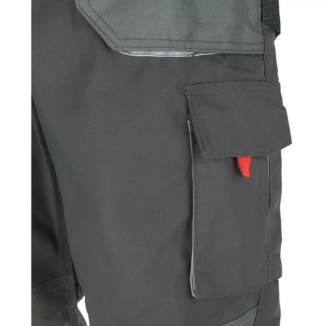 Tvardy Bib & brace werkoverall - 11 zakken - verstelbare taille - reflecterend - maat LD