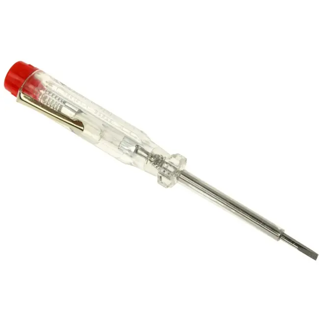 GEKO Voltage testers - 100-500V - 3mm tip - 140mm - ergonomische clip