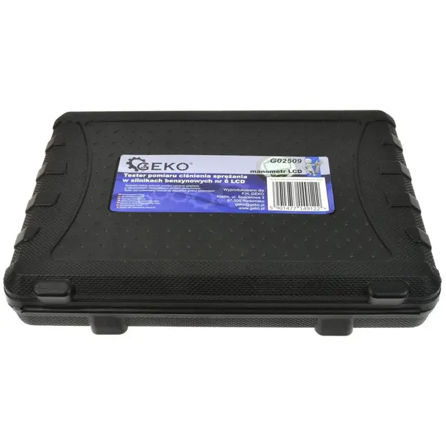 GEKO Multifunctionele cilinderdrukmeter - LCD scherm - 200 psi - Inclusief adapters