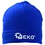 GEKO Fleece muts - koningsblauw - polyester - maat M/L/XL