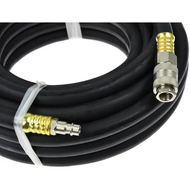 GEKO Rubberen luchtslang - 10 mm x 15 mm - 10 m - 20 bar werkdruk