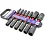 GEKO Langdurige dopsleutelset - 6-punts - Cr-V staal - 13-delig - 10-32 mm
