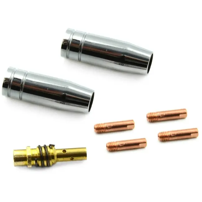 GEKO Set lasmondstukken - precisie - 0.8mm & 1.0mm - 4 stuks