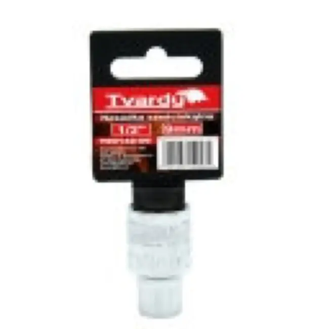 Tvardy Zeskant dop - 9 mm - Duurzaam chroom vanadium - Knurled controlering