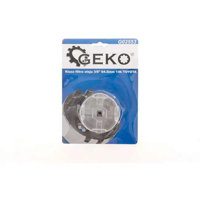 GEKO Oliefilter sleutel - 14-punts - 64,5 mm - 3/8" aansluiting - Voor Toyota modellen