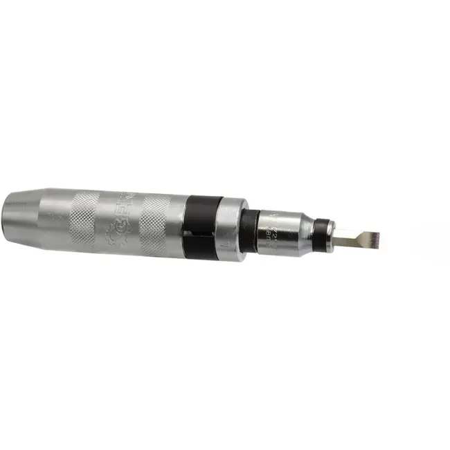 GEKO Impact schroevendraaierset - 15-delig - CrV staal - Omkeerbare actie - Metalen koffer