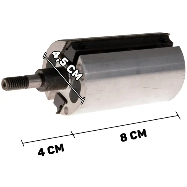 GEKO As-as met mes voor precisiesnijden - robuust ontwerp