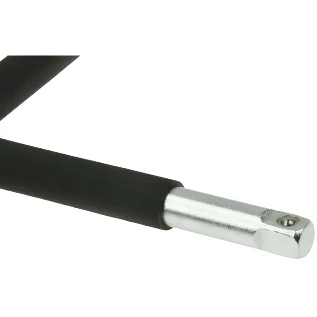 GEKO Kruissleutel - Versterkt - Antislip Handvat - 17/19/21 mm - 355 mm - Zwart