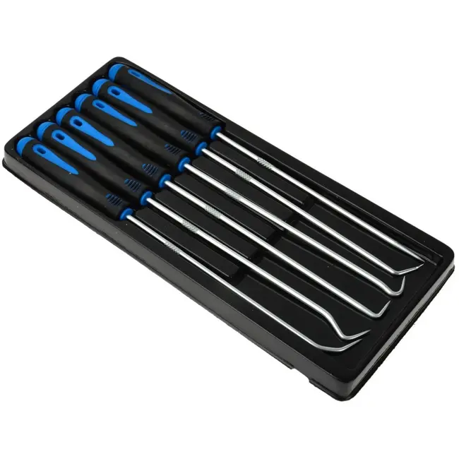 GEKO 6-delige haak- en pisset - hittebestendig staal - 240 mm