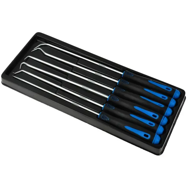 GEKO 6-delige haak- en pisset - hittebestendig staal - 240 mm